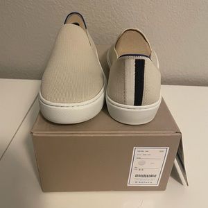 Rothy’s Sand Colored Slip On Sneakers Women’s Size 8.5
